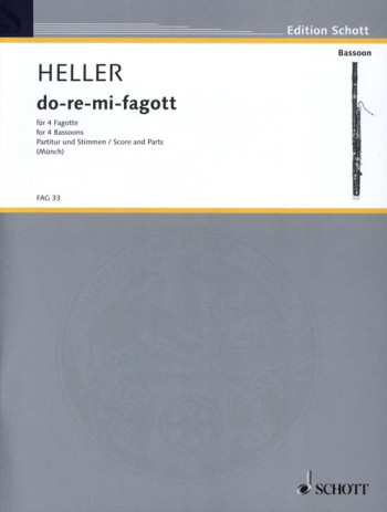Do-re-mi-fagott: Bassoon Quartet: Score And Parts