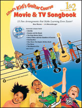Alfred's  Kids Guitar Course: Movie And Tv Songbook: Book & CD
