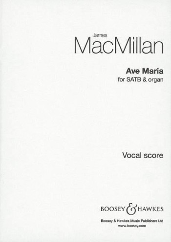 Ave Maria: Satb And Organ: Vocal Score