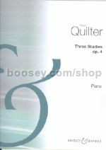 3 Studies Op. 4: Piano (Boosey & Hawkes)