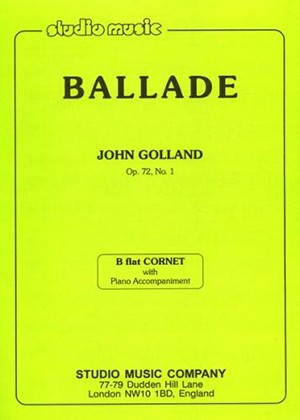 Ballade Op 72/1:Cornet And Piano
