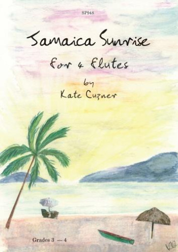 Jamaica Sunrise: For 4 Flutes