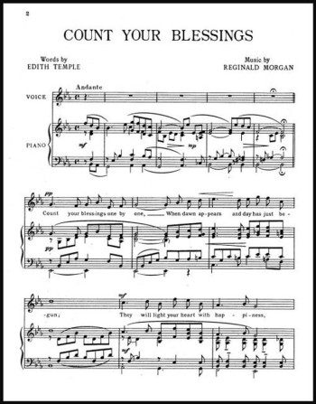 Count Your Blessings: Vocal Upper Voices
