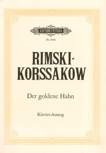 The Golden Cockerel: Vocal Score