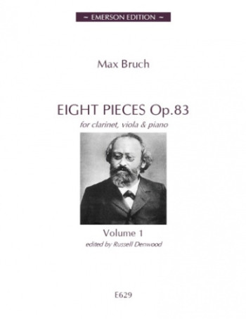 Eight Pieces Op.83 Vol 1: Clarinet Viola And Piano