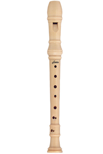 Schneider 451310 3-Part Maple Descant Recorder