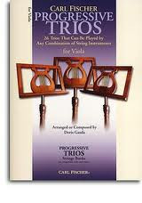 Progressive Trios For Viola