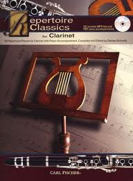 Repertoire Classics: Clarinet: Book & Cd