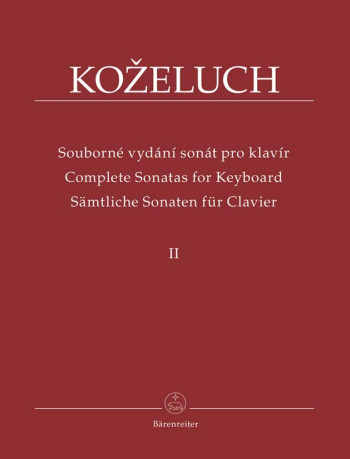 Complete Sonatas For Keyboard: Vol2: Piano (Barenreiter)