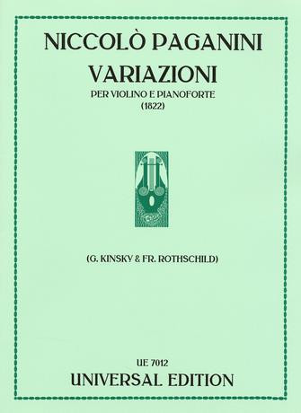 Variations On A Theme: Violin & Piano