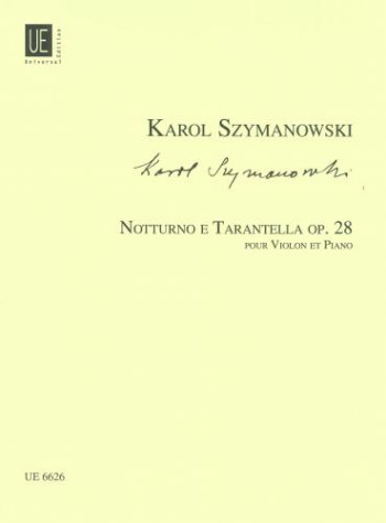 Nocturne & Tarantella: Op 28: Violin & Piano
