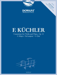 Concertino G Op.11: Violin & Piano: Book & Cd (Dowani)