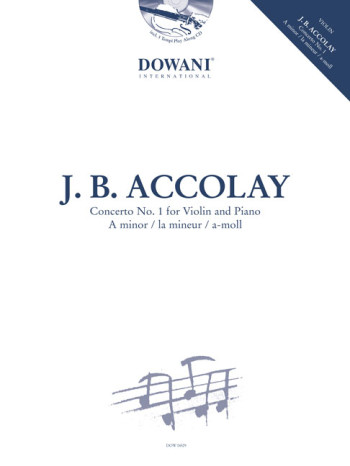 Concerto A Minor No.1: Violin & Piano Book & CD (Dowani)