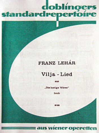 Vilja: From The Merry Widow: High Voice & Piano