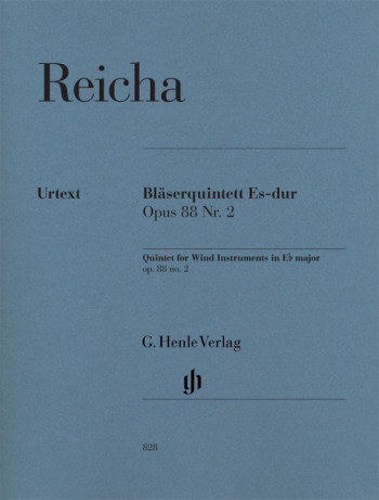 Wind Quintet Eb Op.88/2 Wind Quintet: Set Of Parts (Henle)