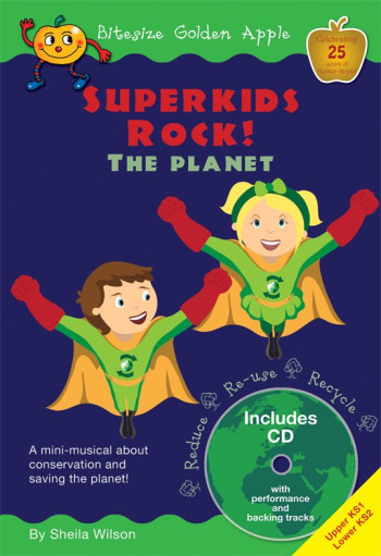 Bitesize Golden Apple: Superkids Rock: Songs KS1 & KS2