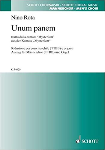 Unum Panum: Male Choir And Organ