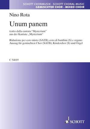 Unum Panum: Mixed Choir And Organ
