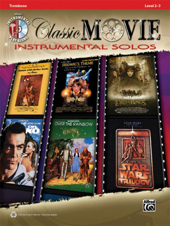 Classic Movie Instrumental Solos: Trombone: Book And CD