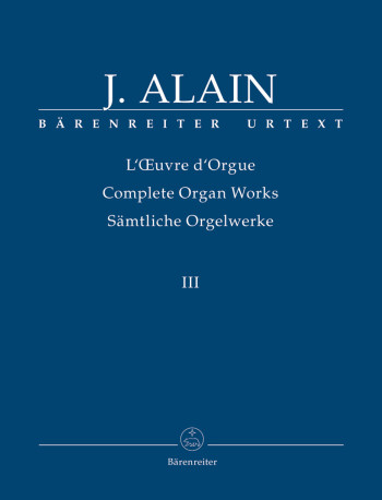 Complete Organ Works: Vol.3  (Barenreiter)