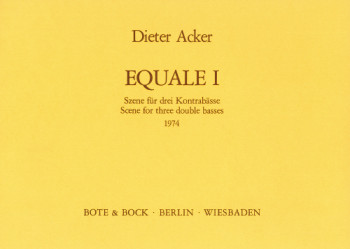 Scene: For Three Double Basses