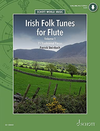 Irish Folk Tunes: 71 Traditional Pieces Flute Book & Audio