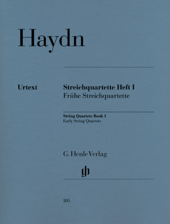String Quartets Book I: Early String Quartets:  Set Of Parts (Henle)