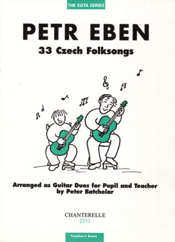 33 Czech Folksongs: 2 Guitars