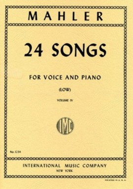 24 Songs Low Voice Vol.4 Vocal (International)