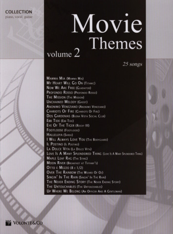 Movie Themes: Vol 2: 25 Songs: Piano Vocal Guitar