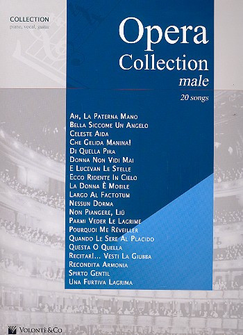 Opera Collection: Male: 20 Songs