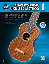 Alfred's Basic Ukulele Method Book 1: Bk&CD&DVD