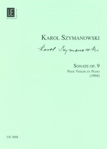 Sonata: Op 9: Violin & Piano