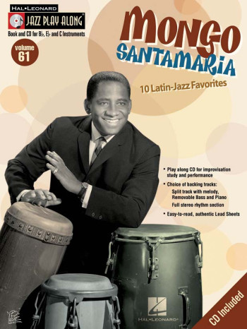 Jazz Play Along Vol.61: Mongo Santamaria: 10 Latin Jazz Favourites: Bk & Cd