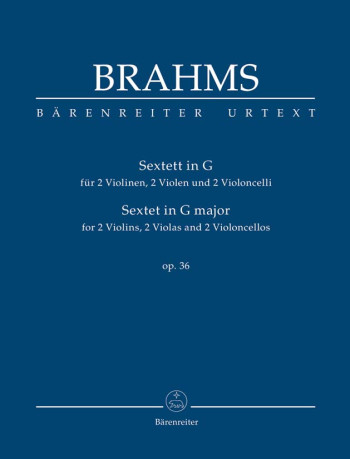 Sextet In G MajorStudy score (Barenreiter)
