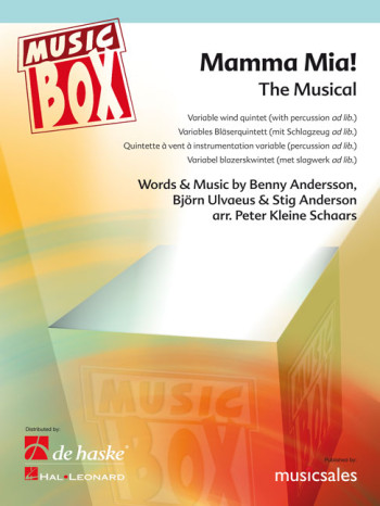 Mamma Mia! The Musical: Variable Wind Quintet: Music Box: Sc & Pts