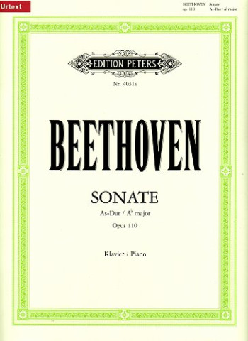 Piano Sonata Ab Major Op.110: Piano (Peters)