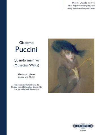 Quando Men Vo (Musettas Waltz): Vocal & Piano (Peters)