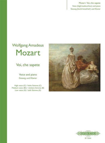 Voi Che Sapete: Vocal & Piano (Peters)