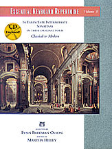 Essential Keyboard Repertoire Vol.3 Sonatainas: Piano Solo: Book And CD (Alfred)