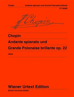 Andante Spianato And Grande Polonaise Brillante: Op22: Piano (Wiener Urtext)