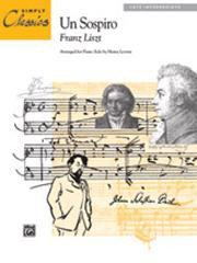 Liszt: Un Sospiro: Piano (Alfred)