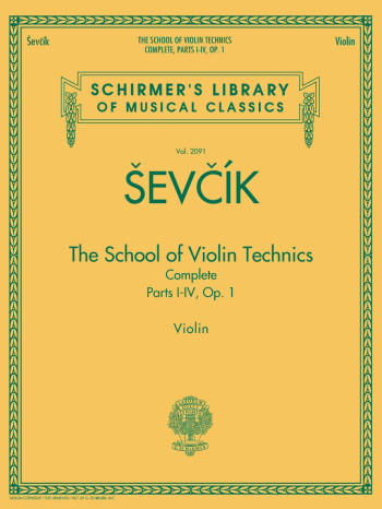 School Of Violin Techniques: Complete Violin Studies (Schirmer)