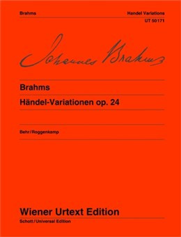 Handel Variations: Op 24: Piano (Wiener Urtext)