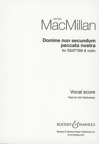Domine Non Secundum Peccata Nostra: Satb And Violin