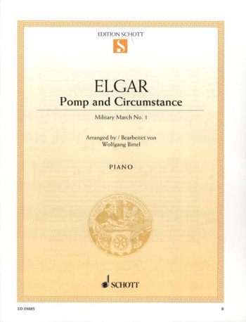 Pomp And Circumstance Op39 No 1:  Piano
