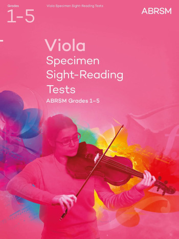 ABRSM: Specimen Sight-reading Tests: Viola: Grade 1-5 From 2012