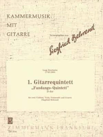 Guitar Quintet No 1 In D Fandango: GUitar & String Set