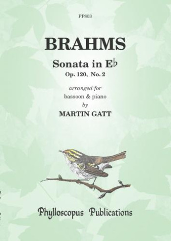 Sonata Eb Major Op.120/2: Bassoon & Piano