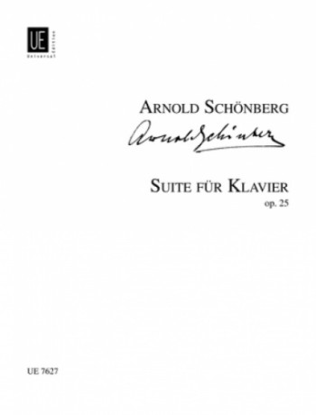 Suite Op. 25: Piano